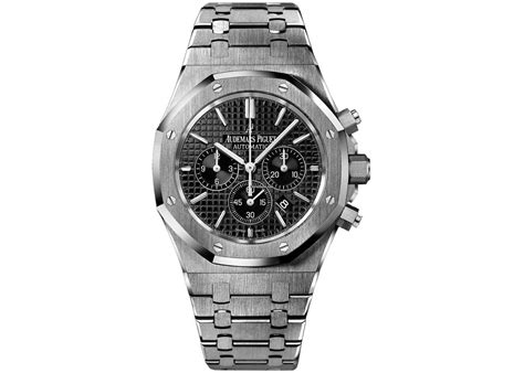 audemars piguet royal oak chronograph 41mm stainless steel black dial|audemars piguet royal oak cost.